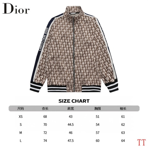 Replica Christian Dior Jackets Long Sleeved For Unisex #1259378 $68.00 USD for Wholesale