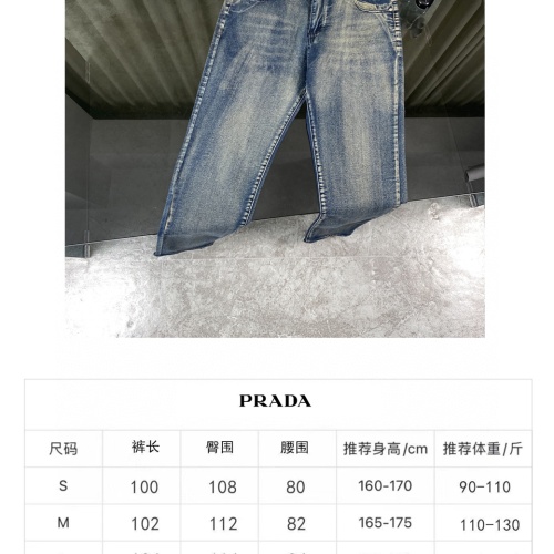 Replica Prada Jeans For Unisex #1259382 $60.00 USD for Wholesale