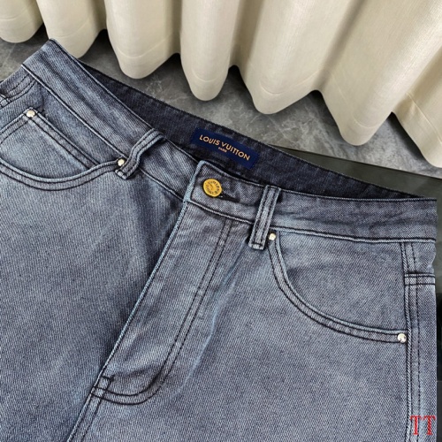 Replica Louis Vuitton LV Jeans For Unisex #1259383 $76.00 USD for Wholesale