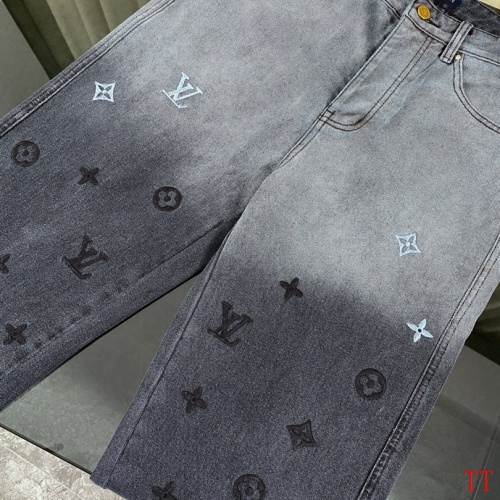 Replica Louis Vuitton LV Jeans For Unisex #1259383 $76.00 USD for Wholesale