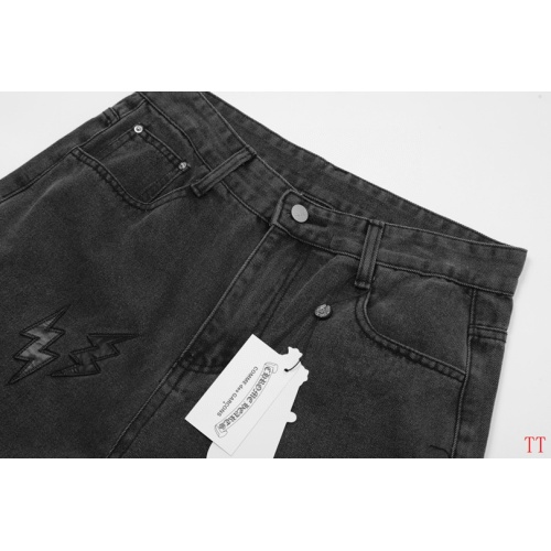 Replica Chrome Hearts Jeans For Men #1259387 $48.00 USD for Wholesale