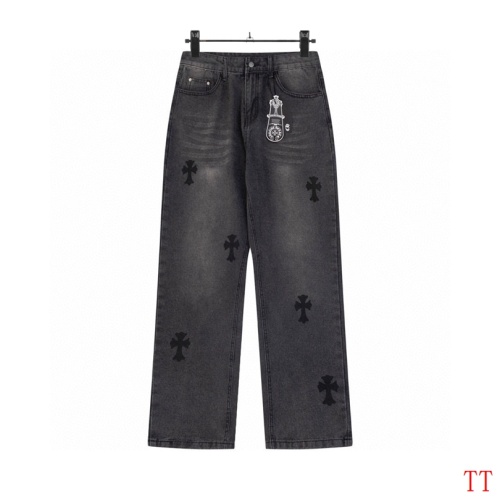 Chrome Hearts Jeans For Men #1259392 $48.00 USD, Wholesale Replica Chrome Hearts Jeans