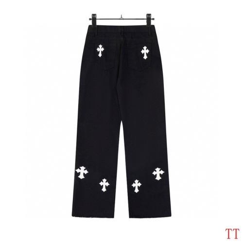 Replica Chrome Hearts Jeans For Men #1259393 $48.00 USD for Wholesale