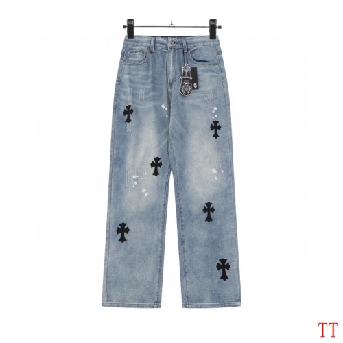 Chrome Hearts Jeans For Men #1259394 $48.00 USD, Wholesale Replica Chrome Hearts Jeans