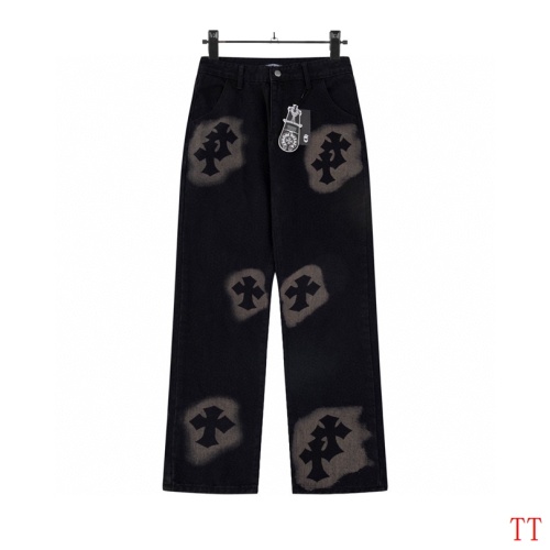 Chrome Hearts Jeans For Men #1259395 $48.00 USD, Wholesale Replica Chrome Hearts Jeans