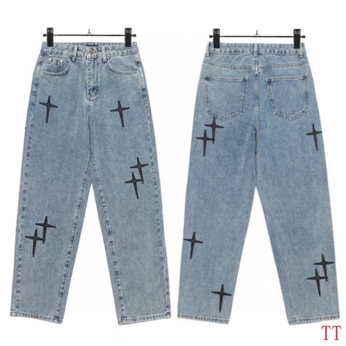 Chrome Hearts Jeans For Men #1259396 $45.00 USD, Wholesale Replica Chrome Hearts Jeans