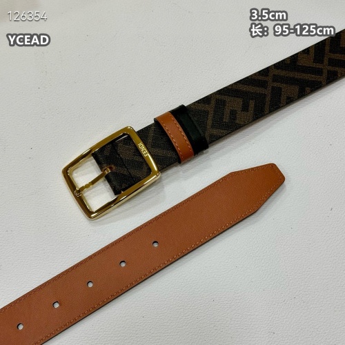 Replica Fendi AAA Quality Belts For Unisex #1259412 $56.00 USD for Wholesale