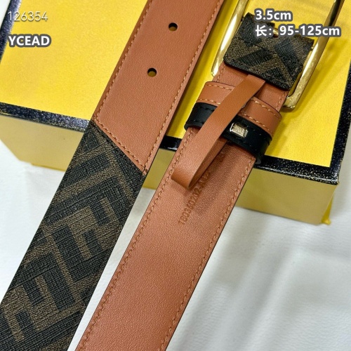 Replica Fendi AAA Quality Belts For Unisex #1259412 $56.00 USD for Wholesale