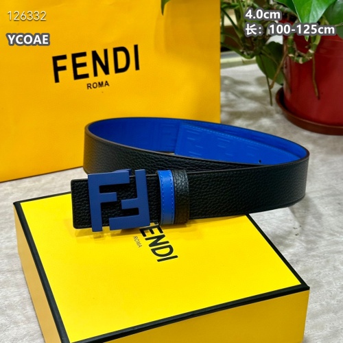 Replica Fendi AAA Quality Belts For Men #1259417 $60.00 USD for Wholesale