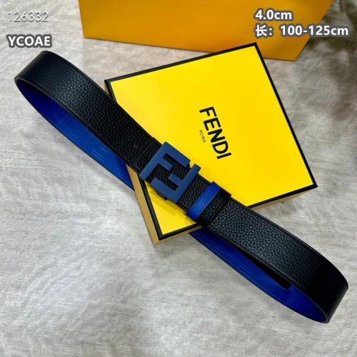 Replica Fendi AAA Quality Belts For Men #1259417 $60.00 USD for Wholesale