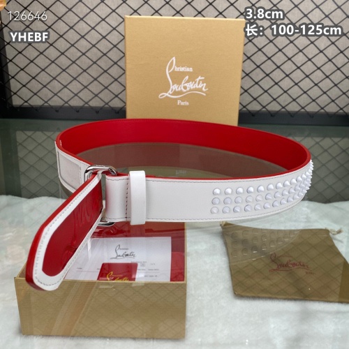 Replica Christian Louboutin CL AAA Quality Belts For Men #1259423 $98.00 USD for Wholesale