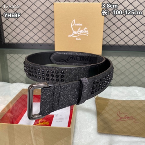 Christian Louboutin CL AAA Quality Belts For Men #1259425 $98.00 USD, Wholesale Replica Christian Louboutin CL AAA Quality Belts