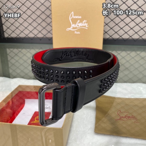 Christian Louboutin CL AAA Quality Belts For Men #1259426 $98.00 USD, Wholesale Replica Christian Louboutin CL AAA Quality Belts