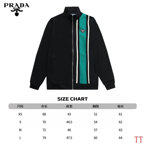 Replica Prada Hoodies Long Sleeved For Men #1259430 $72.00 USD for Wholesale