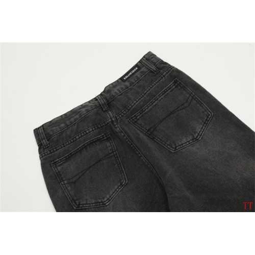 Replica Balenciaga Jeans For Men #1259445 $48.00 USD for Wholesale