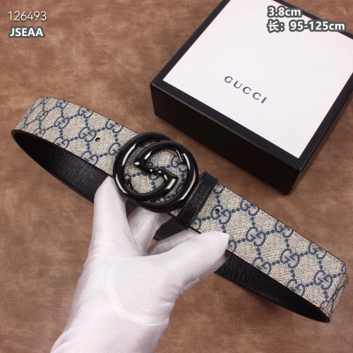 Replica Gucci AAA Quality Belts For Men #1259457 $45.00 USD for Wholesale