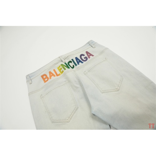 Replica Balenciaga Jeans For Men #1259462 $48.00 USD for Wholesale