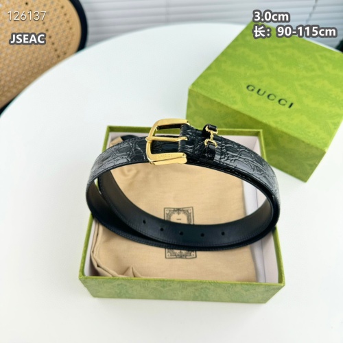 Replica Gucci AAA Quality Belts For Women #1259465 $52.00 USD for Wholesale