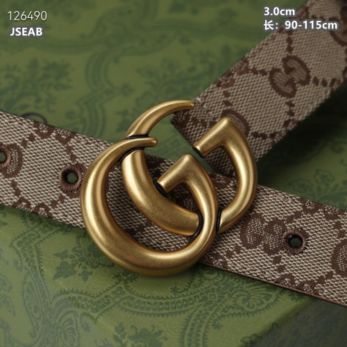 Replica Gucci AAA Quality Belts For Women #1259468 $48.00 USD for Wholesale