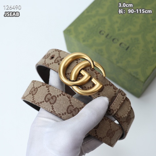 Replica Gucci AAA Quality Belts For Women #1259468 $48.00 USD for Wholesale