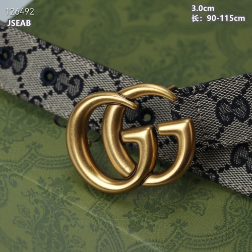 Replica Gucci AAA Quality Belts For Women #1259470 $48.00 USD for Wholesale