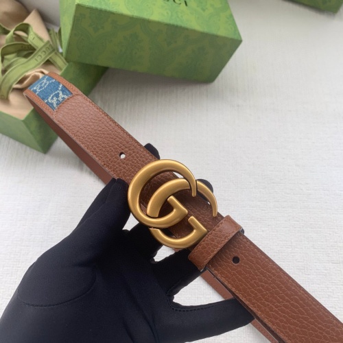 Replica Gucci AAA Quality Belts For Women #1259476 $48.00 USD for Wholesale