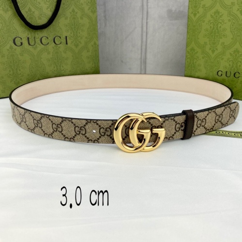 Replica Gucci AAA Quality Belts For Women #1259484 $45.00 USD for Wholesale