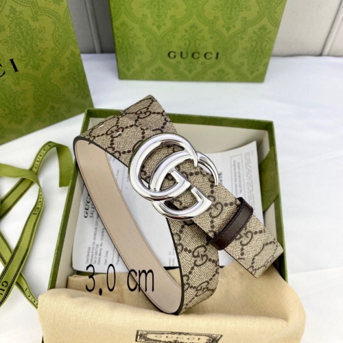 Replica Gucci AAA Quality Belts For Women #1259485 $45.00 USD for Wholesale