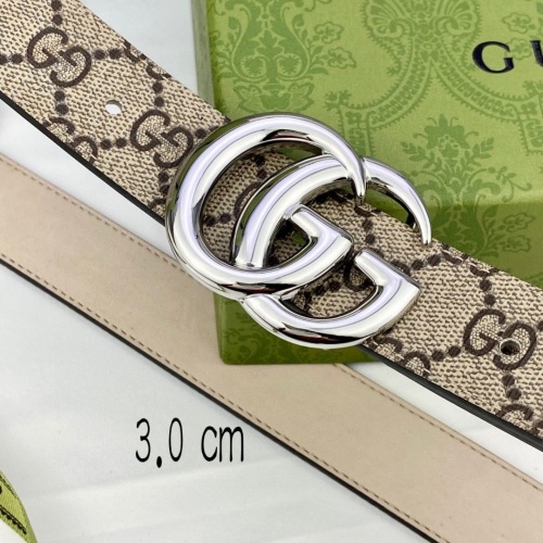 Replica Gucci AAA Quality Belts For Women #1259485 $45.00 USD for Wholesale