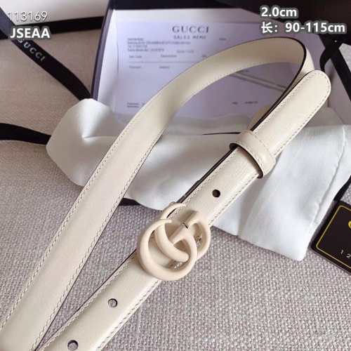 Replica Gucci AAA Quality Belts For Women #1259486 $45.00 USD for Wholesale