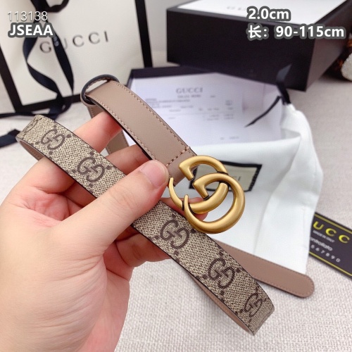 Replica Gucci AAA Quality Belts For Women #1259488 $45.00 USD for Wholesale