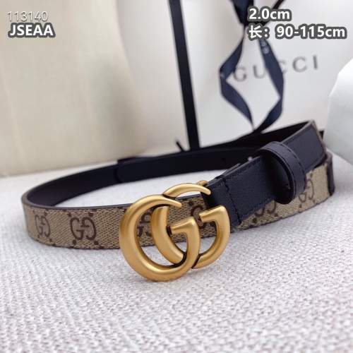 Replica Gucci AAA Quality Belts For Women #1259489 $45.00 USD for Wholesale