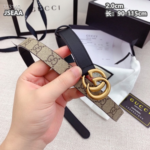 Replica Gucci AAA Quality Belts For Women #1259489 $45.00 USD for Wholesale