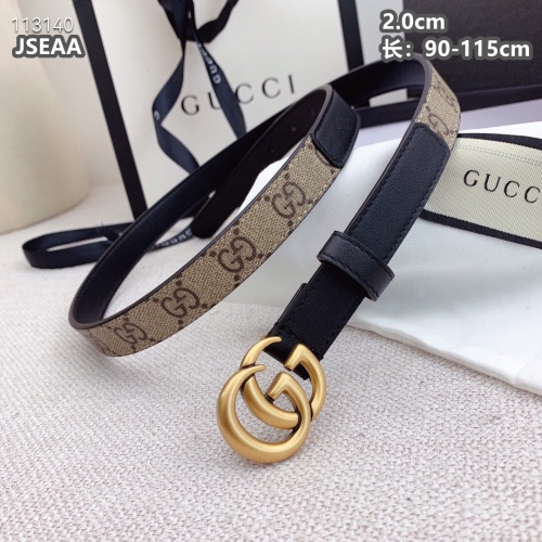 Replica Gucci AAA Quality Belts For Women #1259489 $45.00 USD for Wholesale