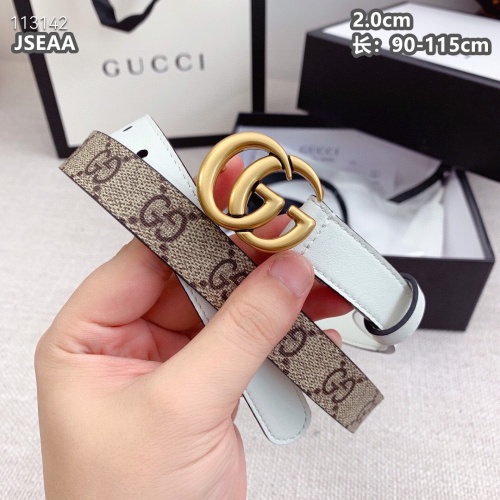 Gucci AAA Quality Belts For Women #1259490 $45.00 USD, Wholesale Replica Gucci AAA Quality Belts