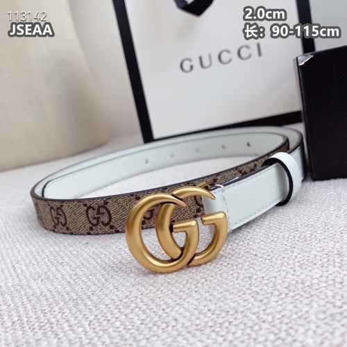 Replica Gucci AAA Quality Belts For Women #1259490 $45.00 USD for Wholesale