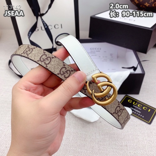 Replica Gucci AAA Quality Belts For Women #1259490 $45.00 USD for Wholesale