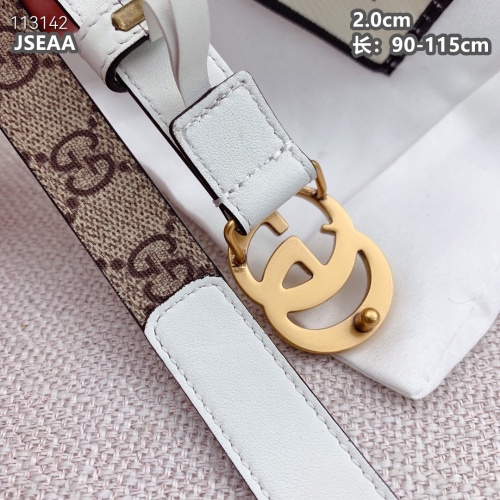 Replica Gucci AAA Quality Belts For Women #1259490 $45.00 USD for Wholesale