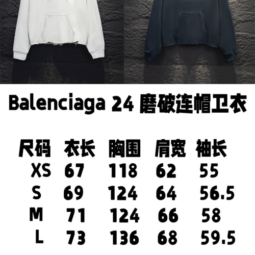 Replica Balenciaga Hoodies Long Sleeved For Unisex #1259494 $68.00 USD for Wholesale