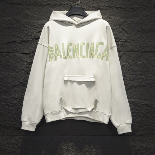 Balenciaga Hoodies Long Sleeved For Unisex #1259495 $72.00 USD, Wholesale Replica Balenciaga Hoodies