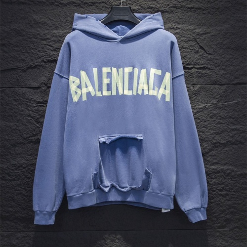 Balenciaga Hoodies Long Sleeved For Unisex #1259497 $72.00 USD, Wholesale Replica Balenciaga Hoodies