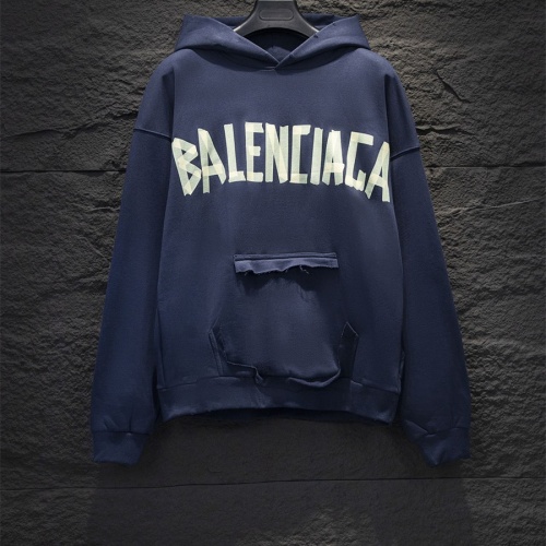 Balenciaga Hoodies Long Sleeved For Unisex #1259498 $72.00 USD, Wholesale Replica Balenciaga Hoodies