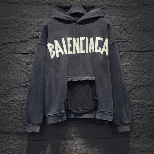 Balenciaga Hoodies Long Sleeved For Unisex #1259499 $72.00 USD, Wholesale Replica Balenciaga Hoodies