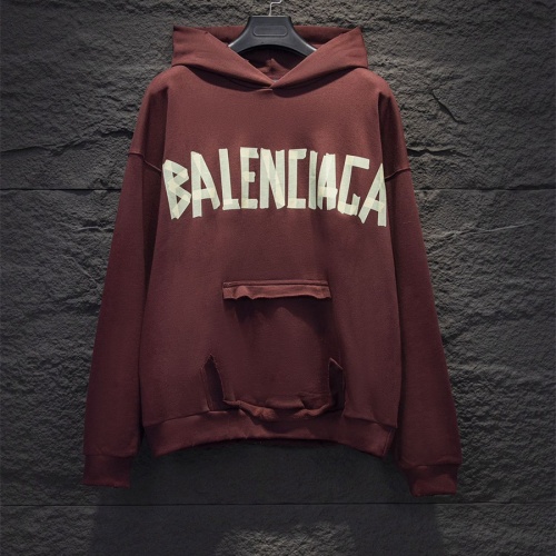 Balenciaga Hoodies Long Sleeved For Unisex #1259500 $72.00 USD, Wholesale Replica Balenciaga Hoodies