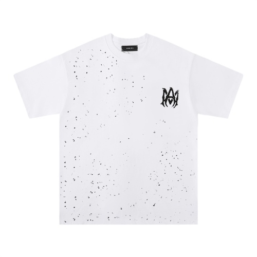 Amiri T-Shirts Short Sleeved For Unisex #1259508 $34.00 USD, Wholesale Replica Amiri T-Shirts