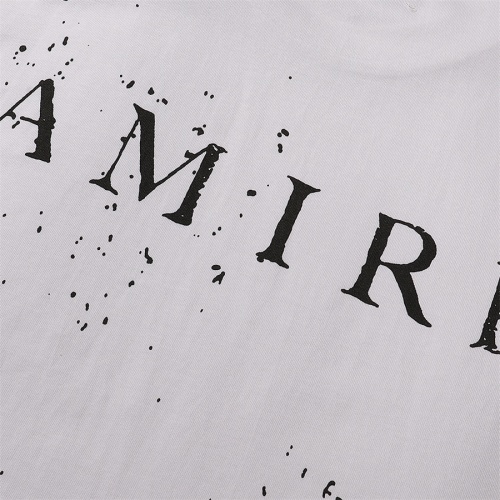 Replica Amiri T-Shirts Short Sleeved For Unisex #1259508 $34.00 USD for Wholesale