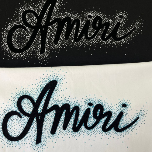 Replica Amiri T-Shirts Short Sleeved For Unisex #1259514 $36.00 USD for Wholesale