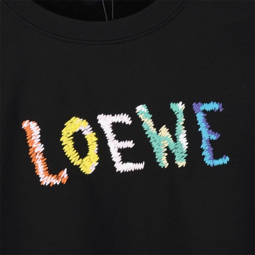 Replica LOEWE Hoodies Long Sleeved For Men #1259538 $48.00 USD for Wholesale