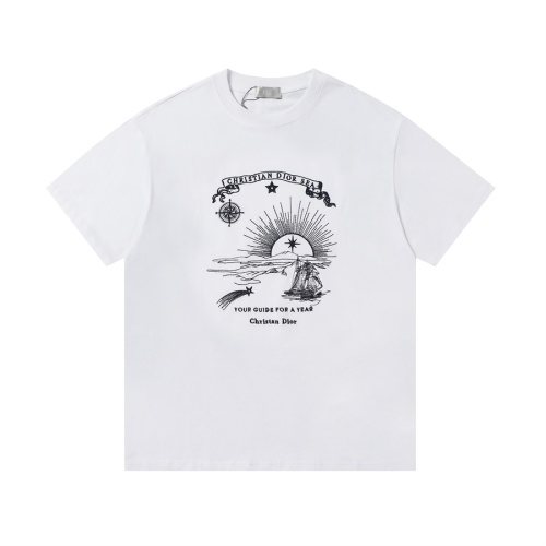 Christian Dior T-Shirts Short Sleeved For Unisex #1259549 $34.00 USD, Wholesale Replica Christian Dior T-Shirts