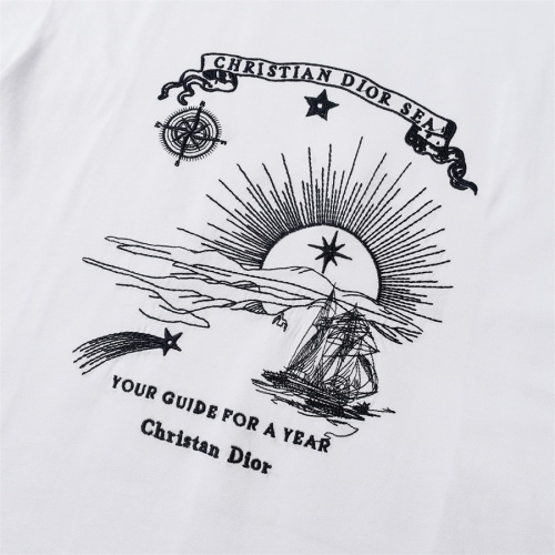 Replica Christian Dior T-Shirts Short Sleeved For Unisex #1259549 $34.00 USD for Wholesale